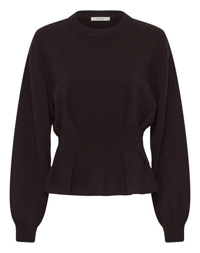 Gestuz - GZManzi Waist Pullover Strik - Ganache
